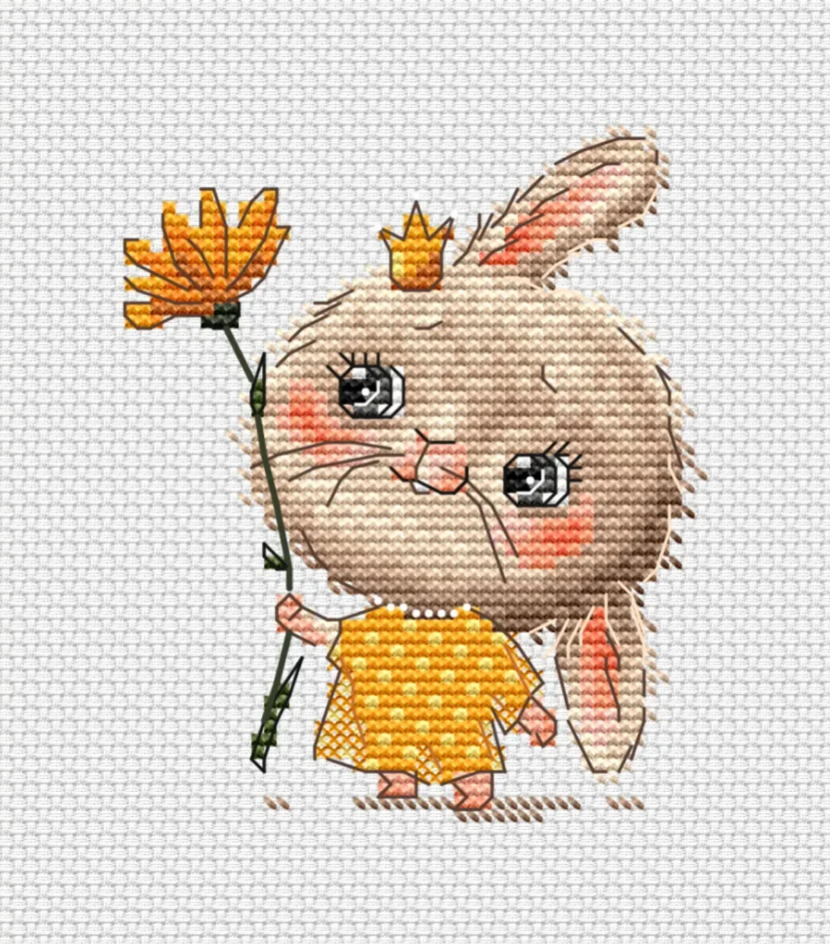 Another bunny embroidery
