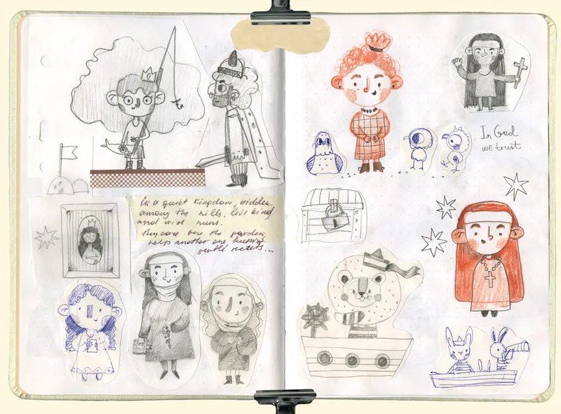 Sketchbook "Fairy-Tale Characters"