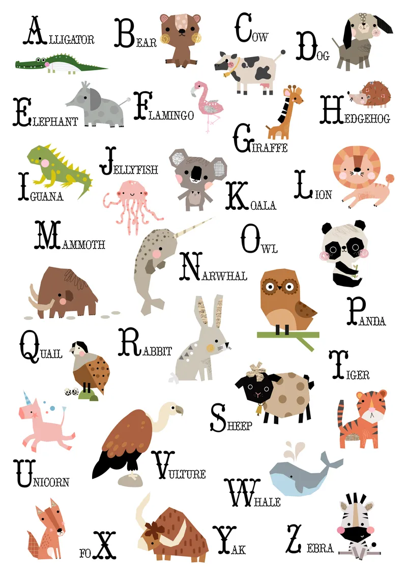 Poster "Alphabet"