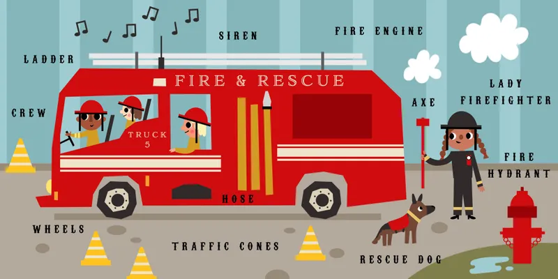 Cover image for Illustration "Firefighters"