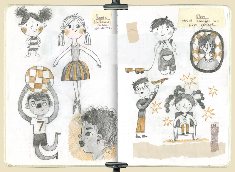 Sketchbook "Child Characters"