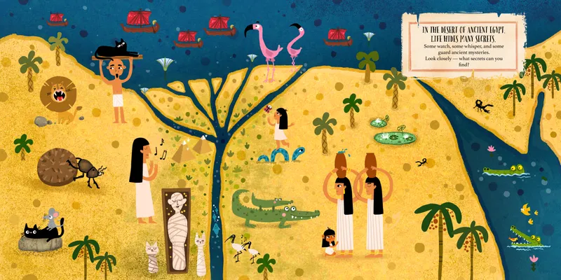 Cover image for Illustration "River of Ancient Egypt"