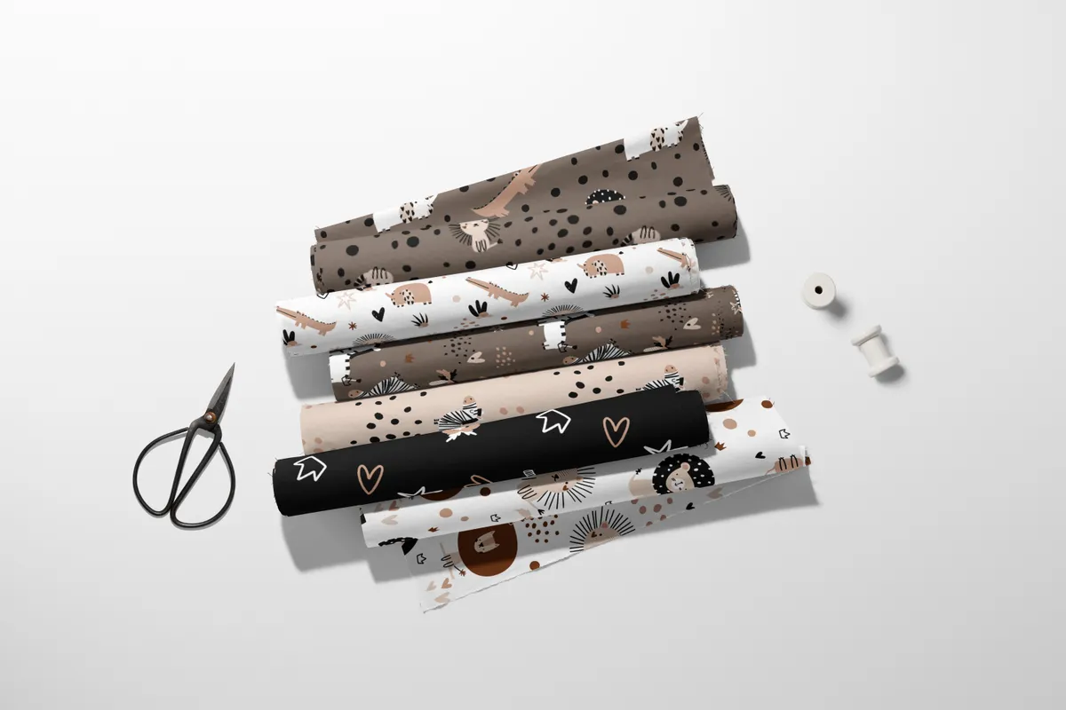 Zebra pattern on tubes variation 2